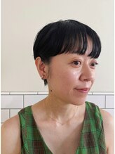 カンナ オーガニック ヘアデザイン(CANNA ORGANIC & HAIR DESIGN) 黒髪ショート