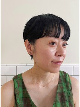 カンナ オーガニック ヘアデザイン(CANNA ORGANIC & HAIR DESIGN) 黒髪ショート