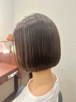 エルサフィロ ヨドヤバシ(el zafiro yodoyabashi)&nbsp;ナチュラルボブ×黒髪ボブ×大人ショートボブ 20代30代40代50代