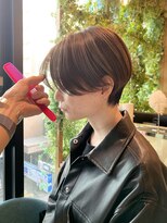 ロンドグロワール 大宮(Lond Gloire)&nbsp;顔周りレイヤーカット小顔ボブルフ/黒髪地毛風カラー/大宮