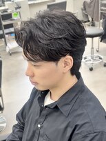 リベル(LIBER)&nbsp;フェザーパーマ/ショートパーマ/ビジネススタイル/八王子/岩名