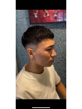 ワンワンオー バーバーショップ 長浜店(@110 BARBER SHOP) crop　hair