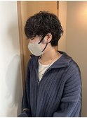 ハンサムショートニュアンスパーマ