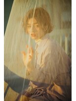 エクファ ヘア オリジン(ex-fa hair origin)&nbsp;魅力倍増カールセミディシアーカラー姫カットショートヘア