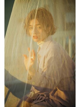 エクファ ヘア オリジン(ex-fa hair origin) 魅力倍増カールセミディシアーカラー姫カットショートヘア