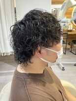 サロンドジョー(salon de joe)&nbsp;メンズカットツイストスパイラルパーマプードルパーマショート