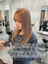 コワファースト長崎シャンプーボーイ 2nd(COIFF1RST 長崎 SHAMPOO BOY)&nbsp;長崎ハイトーン 韓国 ミルクティーベージュ ケアブリーチ