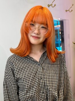 アマンドール(Aman D'or)の写真/名駅ブリーチカラーの実力派サロン★ケアブリーチの力で傷めずカラー[名駅美容院/髪質改善]