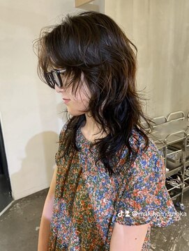 カシェ ホリエ(CACHE HORIE) パーマカット / layercut / 牧野