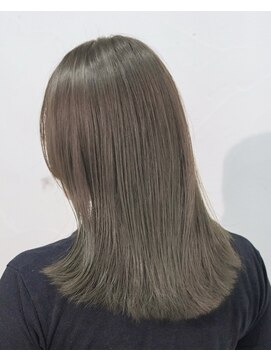 アリー 原宿 表参道(ALLY) ALLY濱田　ブリーチ無しグレイジュ