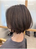 長めショートボブ