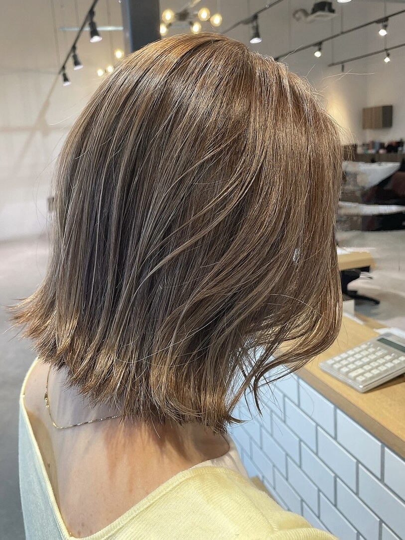 【女性のみ】カット+フルカラー￥7500#静岡#草薙#韓国#ブリーチ