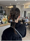 カチモリ　ヘアアレンジ