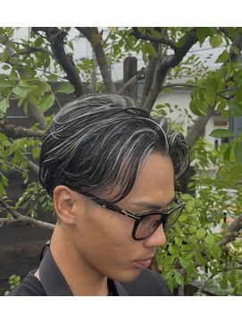 ドライブ(drive) 筋感ハイライト×センターパート