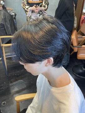 エルマノ 仙川(L mano) 〈k2〉メンズカット/スパイキーショート/ブリーチ