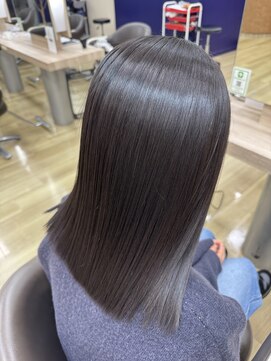 髪質改善ストレート