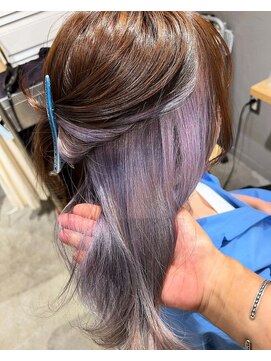 韓国ヘアレイヤーカットダブルハイライトカラー【Lapista池袋】