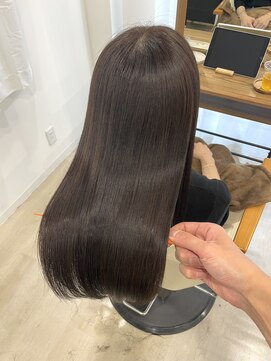 美髪専門サロン バイ マイル(美髪専門サロン by mile) 【髪質改善カラー】ナチュラルグレージュ