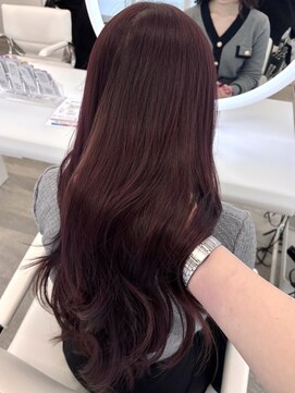 アイシー 表参道(ICY) ワインレッド/ブリーチなしダブルカラー/ボルドーカラー