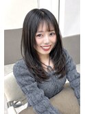 髪質改善で叶う!再現性◎ナチュラル小顔レイヤー