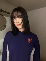 ネルケ 立川(nelke) レイヤーボブ顔まわりカットレイヤーカット透明感カラーベージュ