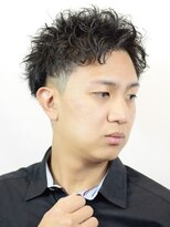クオンヒール(QUON HEAL) スパイキーショートツイストアップバングピンパーマn