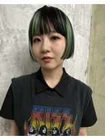 セッション(SESSION)&nbsp;ブロックカラー / ミニボブ