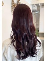 コルマーノ(COL MANO) 【咲style】大人っぽワインレッドカラー