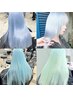 【ハイトーンの方に♪】ハイブリーチ+カラー (リタッチでも可) ¥16000