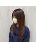 カット+カラー+6Step高保湿トリキュア ¥10980 心斎橋/なんば