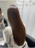 髪質改善ストレート