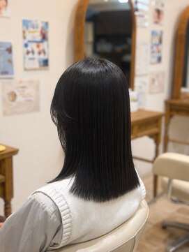 ルシードスタイル ナチュールトゥ(LUCIDO STYLE nature to) ナチュラルなさらツヤストレート