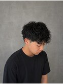 スパイラルパーマ