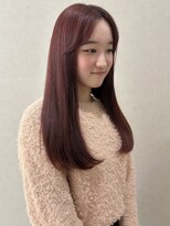 ジーナ 近鉄奈良(Zina)&nbsp;オレンジ/髪質改善/暖色/顔まわり/近鉄奈良/ダブルカラー
