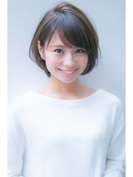アンアミ オモテサンドウ(Un ami omotesando) 【Un ami】大人かわいい・小顔ボブパーマヘア　松井