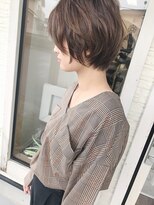 ヘアー アトリエ アンジー(Hair Atelier Angee)&nbsp;フィット感と抜け感を☆似合わせレザーカットショート