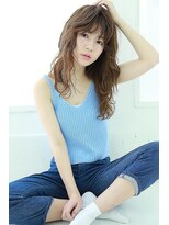 オーバーヘアー 姫路店(over hair)&nbsp;【Lafith】カジュアル抜け感☆セミロングスタイル