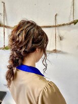 セミロングさんの結婚式お呼ばれ編み下ろし