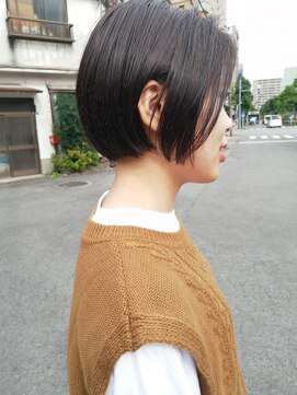 ブルー(BLUE) #BLUE　ショートミニボブ