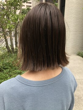 サク(Sac.) 大人気ベージュカラー×外ハネボブ Sac.栃木優佑