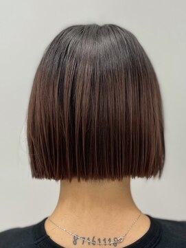 ユキオ オブ ヘアー(YUKIO of Hair) 20代30代★大人耳掛け☆無造作×切りっぱなしボブ