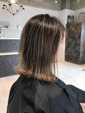 アディクト 綾瀬(ADDICT) 【ADDICT_YuuYa】バレイヤージュベース_ミルクティーベージュ