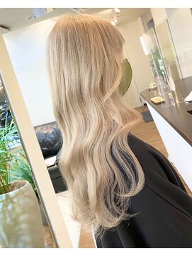 アンククロス 青山店(ANKH CROSS) 《アンククロス青山》韓国レイヤーホワイトブロンド(天水悠斗