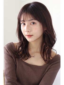 エクリ(equri×SHISEIDO) 大人可愛い今っぽセミロング