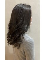 ヘアアンドメイク 心座(hair&make) ボタニカルカラー　マットグレー