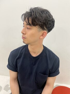 エンドリンク(endlink) メンズかきあげパーマ