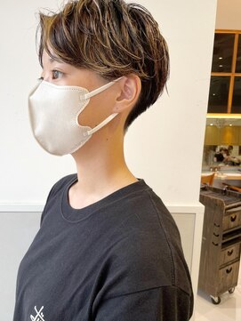 バブ バイネオリーブ(Bab by neolive) 刈り上げハイライトショート☆