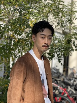 メリケンバーバーショップ フクオカ(MERICAN BARBERSHOP FUK) メンズパーマ外国人風フェード