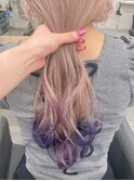 2767パールベージュローシニヨン袖カラーサーフスタイル