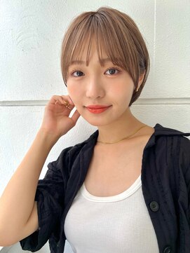 サンドシーン(sand scene) @abiru_sand/ショートボブ/くびれボブ/大人可愛い20代30代40代